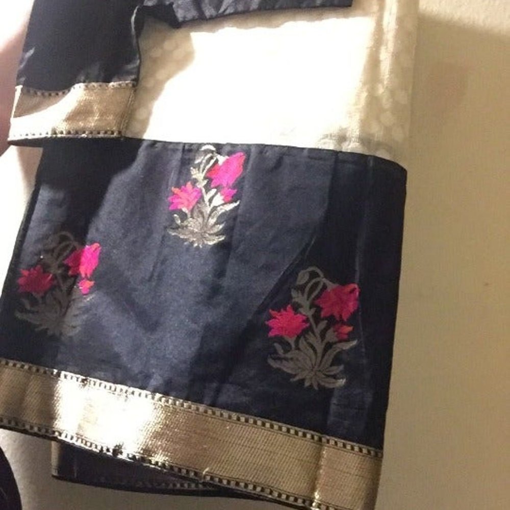 Indian Saree - Black